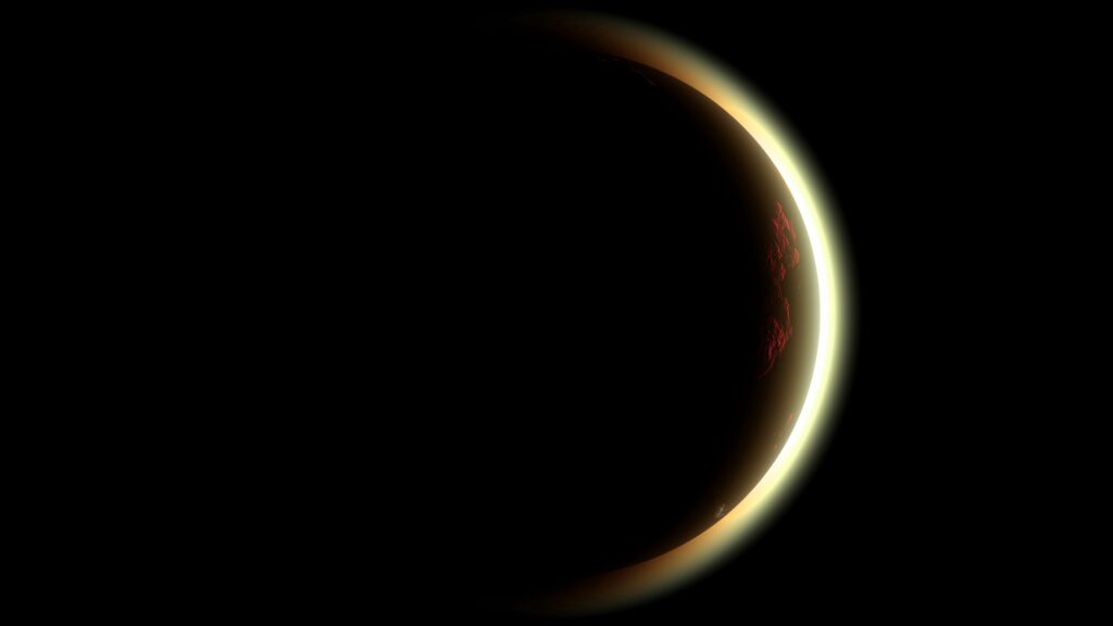 Stunning Solar Eclipse Wallpaper: Moon Partially Obscures Sun
