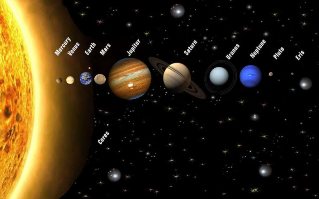 Stunning Solar System Wallpaper: Planets & Celestial Bodies