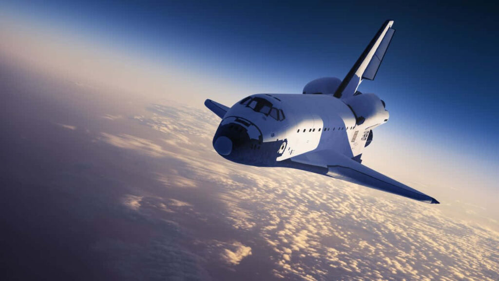 Stunning Space Shuttle Wallpaper: Soaring Over Earth’s Atmosphere