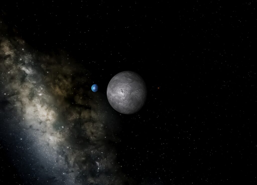 Serene Space-Themed Wallpaper: Planets, Stars & Cosmic Wonders