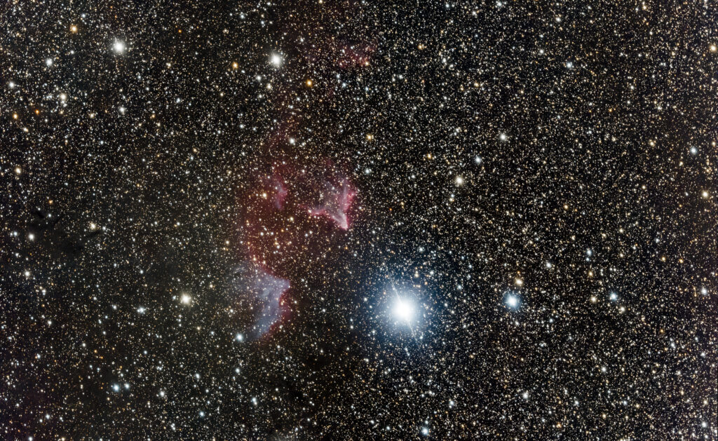 Stunning Cosmic Nebula Wallpaper with Twinkling Stars Background