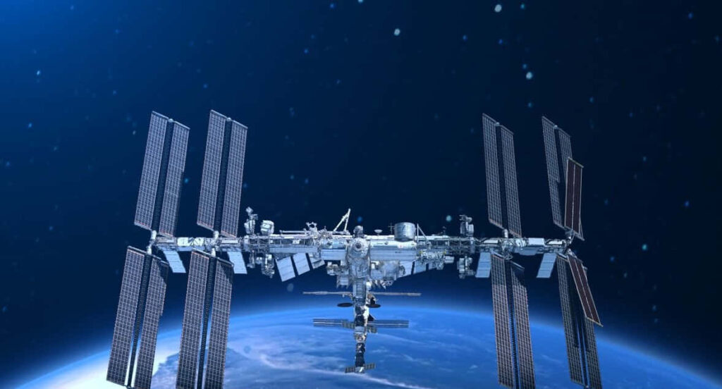Stunning International Space Station Wallpaper: Earth & Space Curvature
