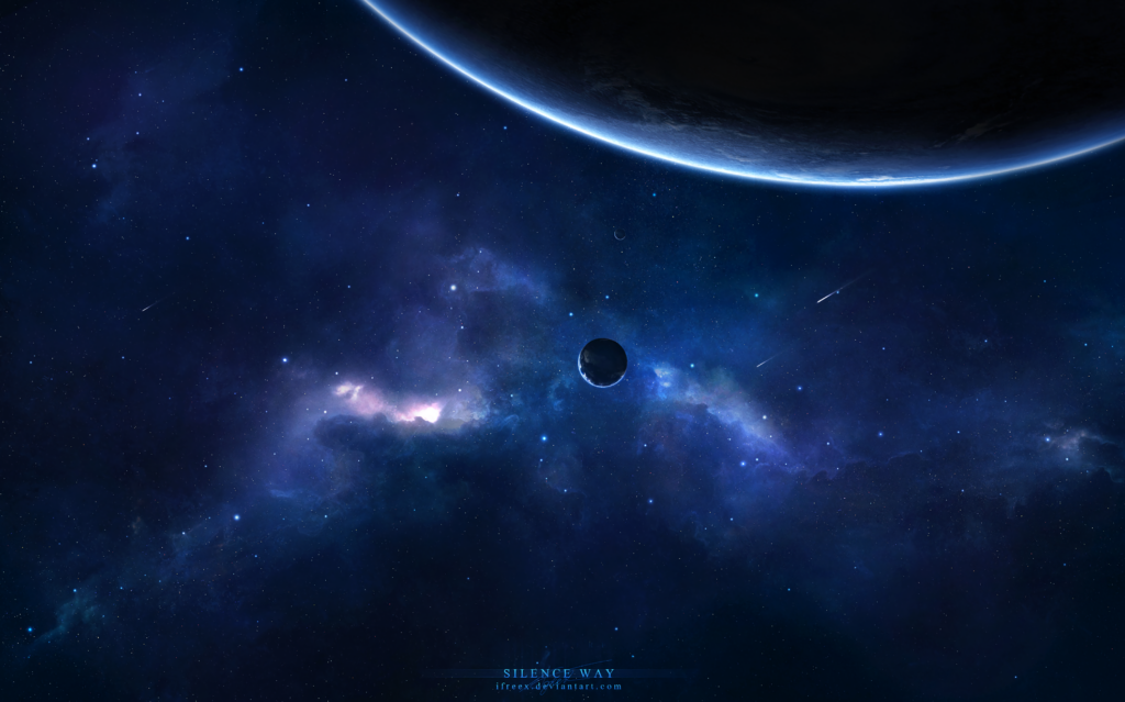 Stunning Celestial Galaxy Wallpaper: Colorful Nebulae & Stars