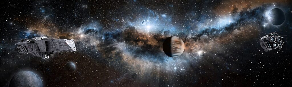 Stunning Spaceship Wallpaper: Cosmic Adventure & Galactic Wonders