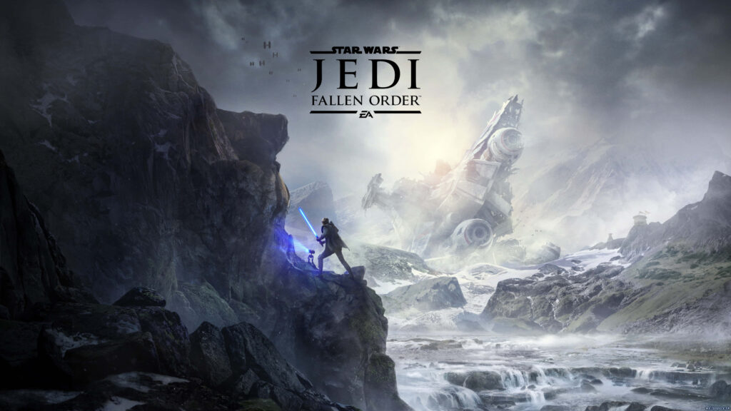 Epic Star Wars Jedi: Fallen Order Wallpaper - Jedi & Droid Adventure