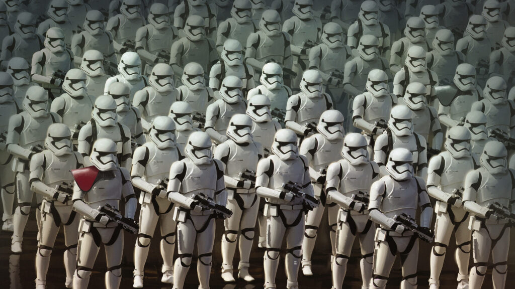 Stunning Stormtroopers Wallpaper: Epic 4K Star Wars Background