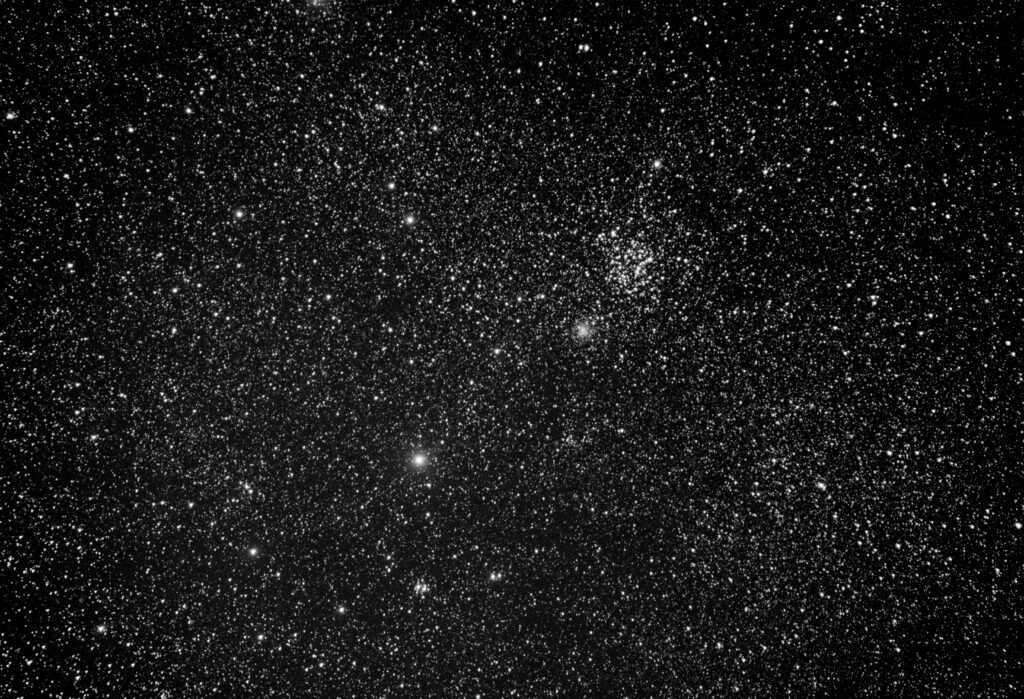 Stunning Starry Night Wallpaper with Pleiades Cluster - High Res 5823x3974