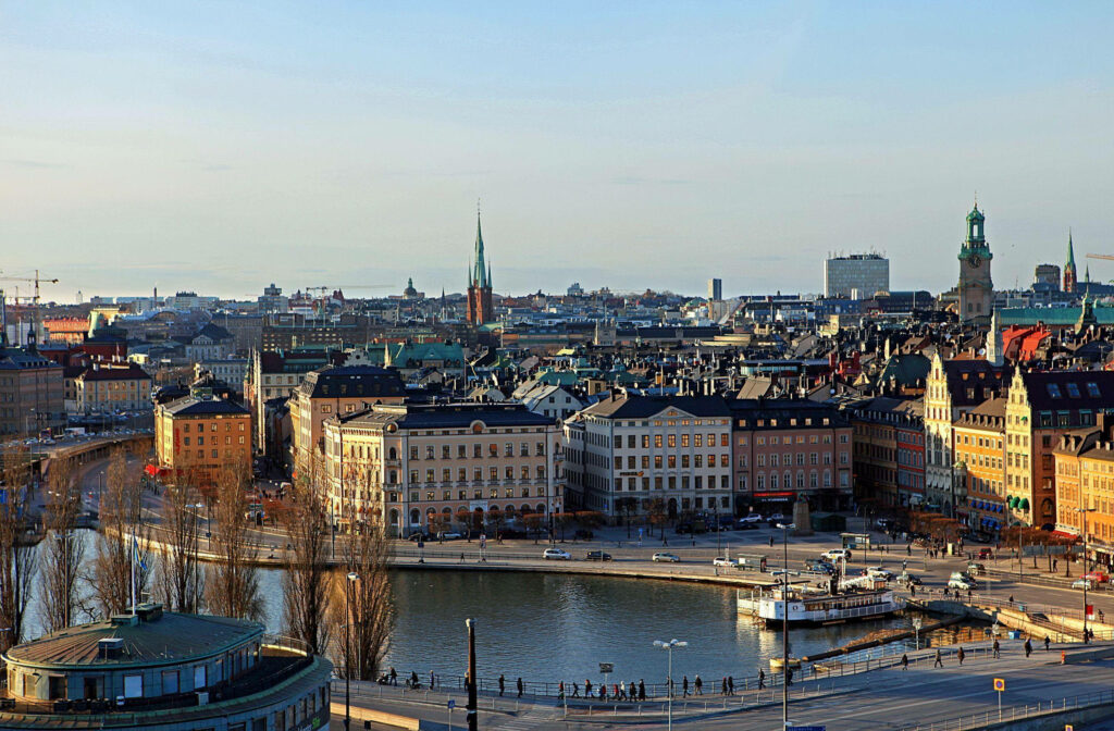 Stunning Stockholm Wallpaper: Picturesque Architecture & Waterfront Views