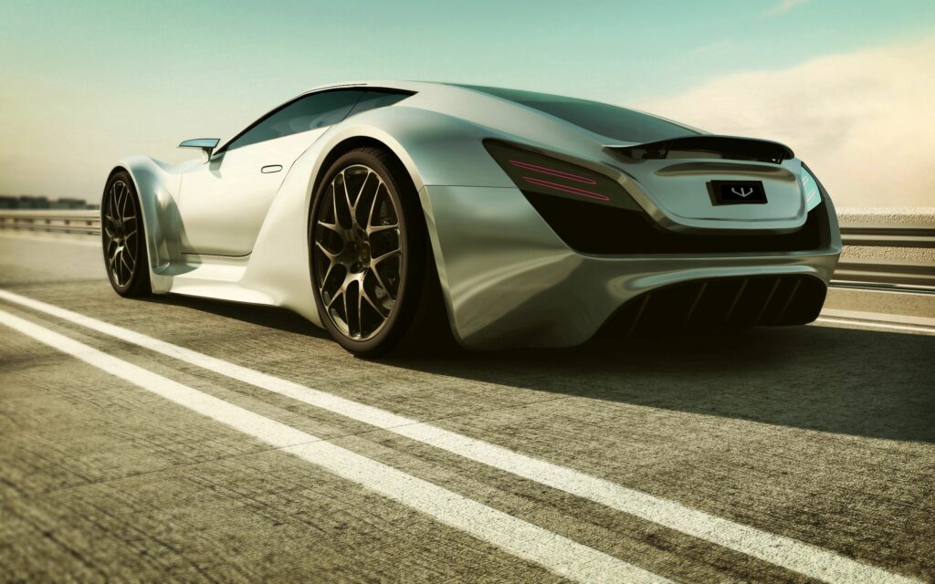 Stunning Supercar Wallpaper: Luxury, Speed & Open Road Background