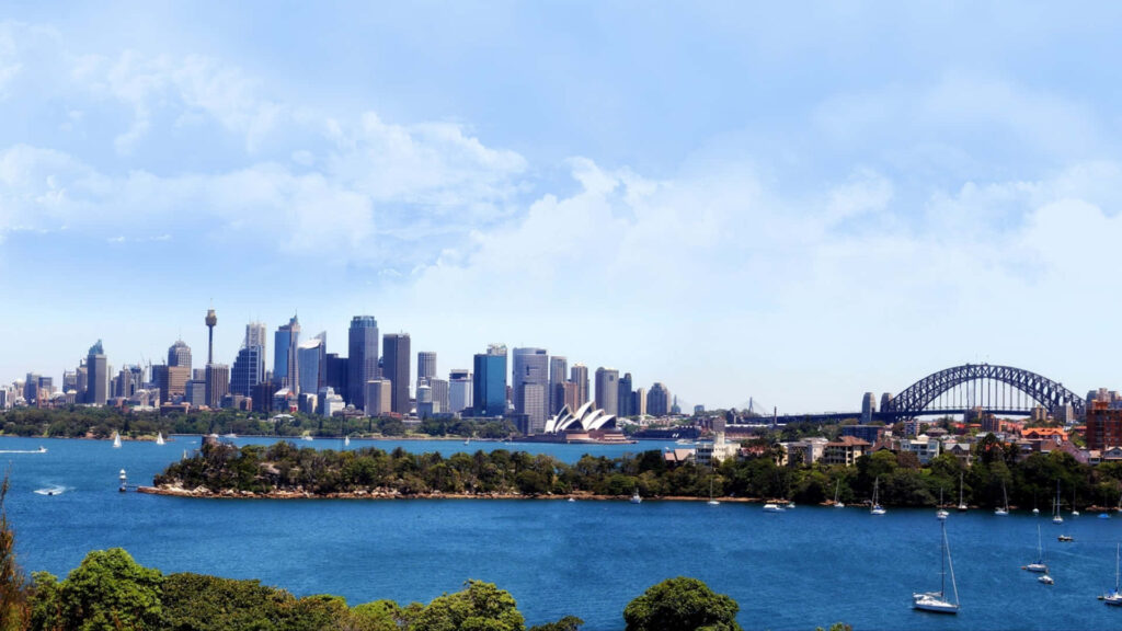 Stunning Sydney Wallpaper: Opera House & Harbour Bridge View