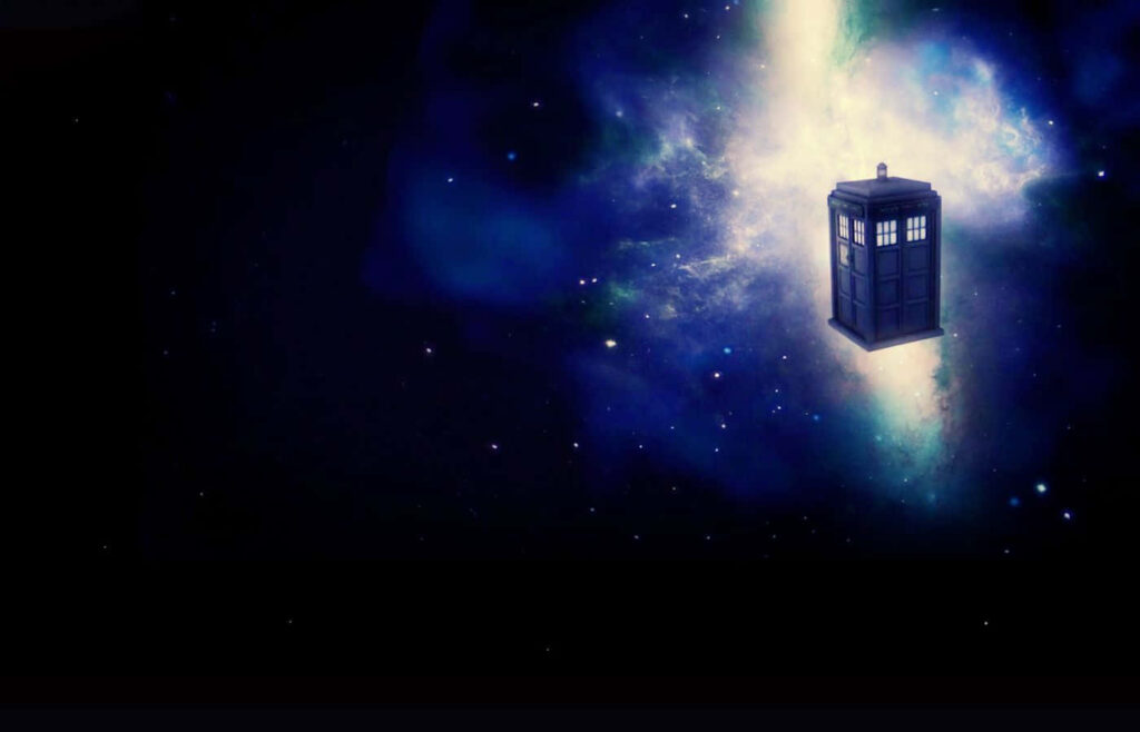 Stunning TARDIS Wallpaper: Cosmic Doctor Who Background Art