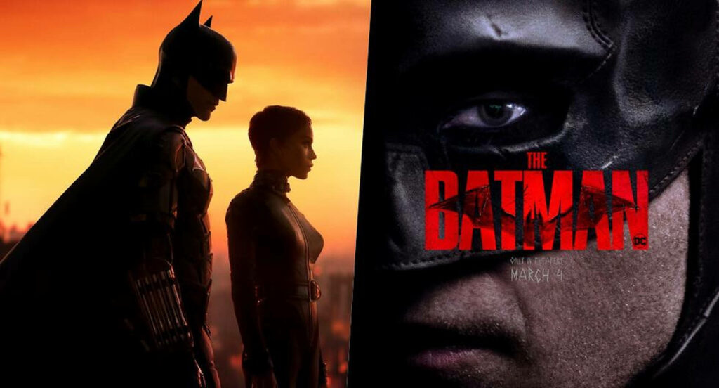 Stunning Split Wallpaper: The Batman 2022 Scenes & Iconic Mask