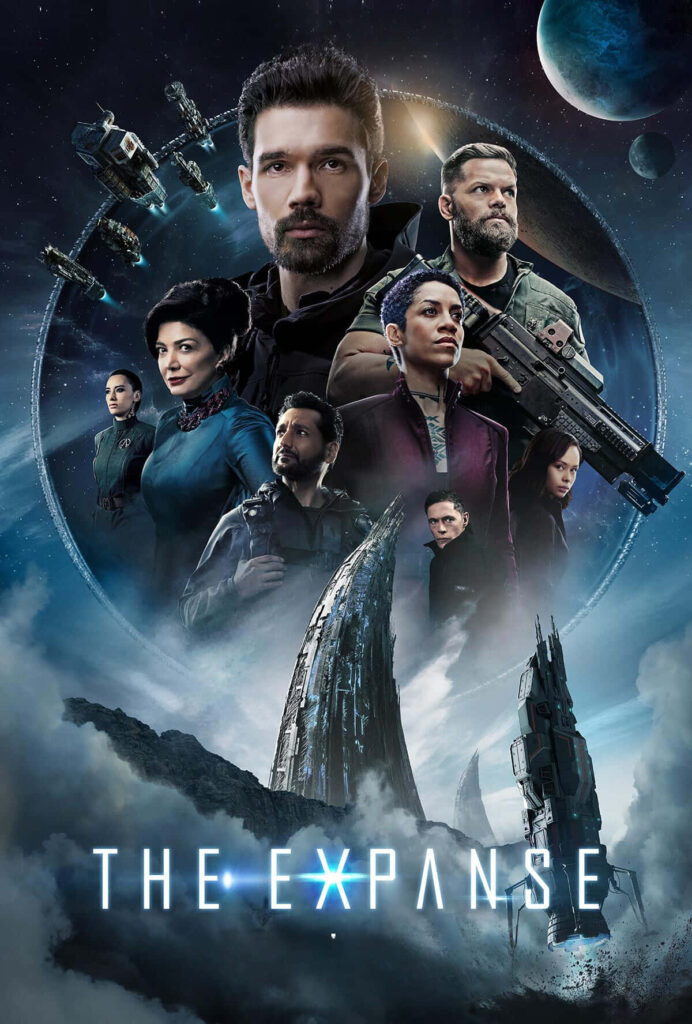 Stunning *The Expanse* Wallpaper: Futuristic Ships & Galaxy Backdrop