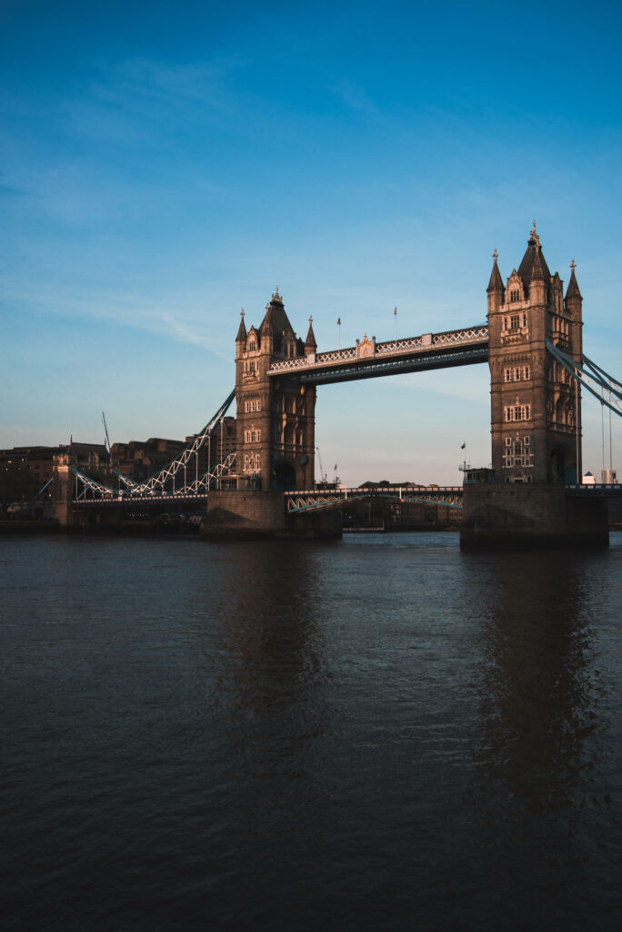 Stunning Tower Bridge Wallpaper: Elegant Architecture & Reflective Waters