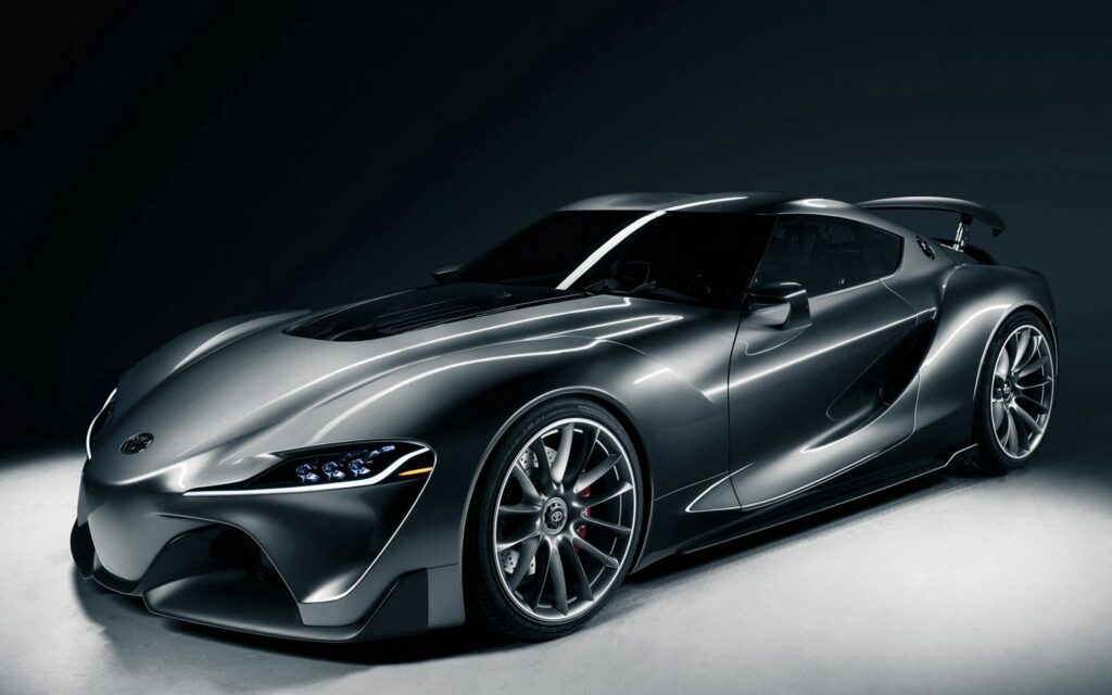 Stunning Toyota FT-1 Concept Car Wallpaper in Graphite - 1680x1050