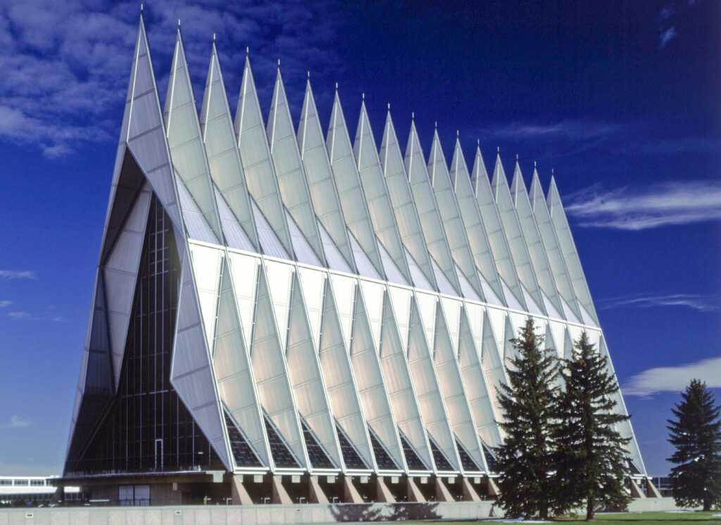 Air Force Academy Cadet Chapel Wallpaper - Stunning Modern Design
