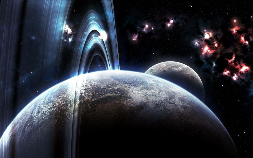 Stunning Uranus Wallpaper: Rings & Celestial Backdrop