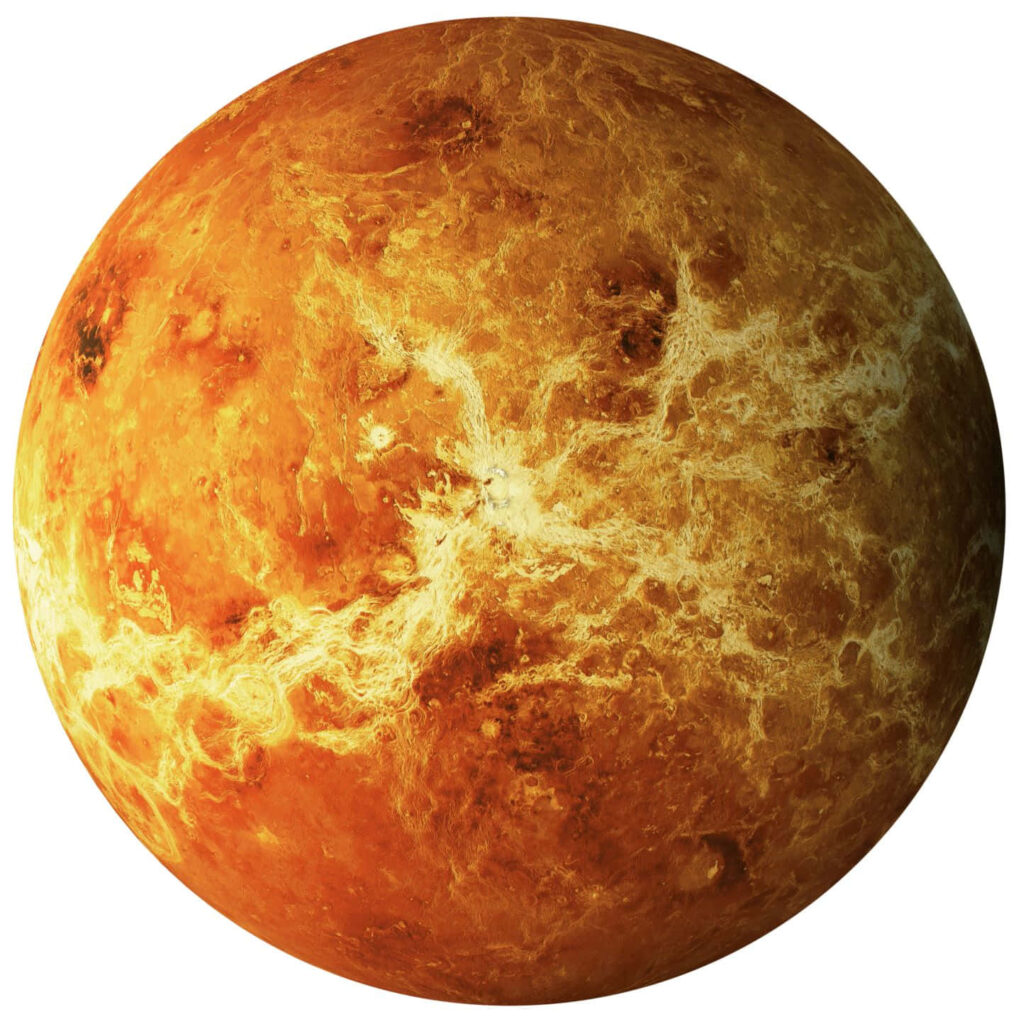 Vibrant Venus Wallpaper: Stunning Orange & Yellow Textures