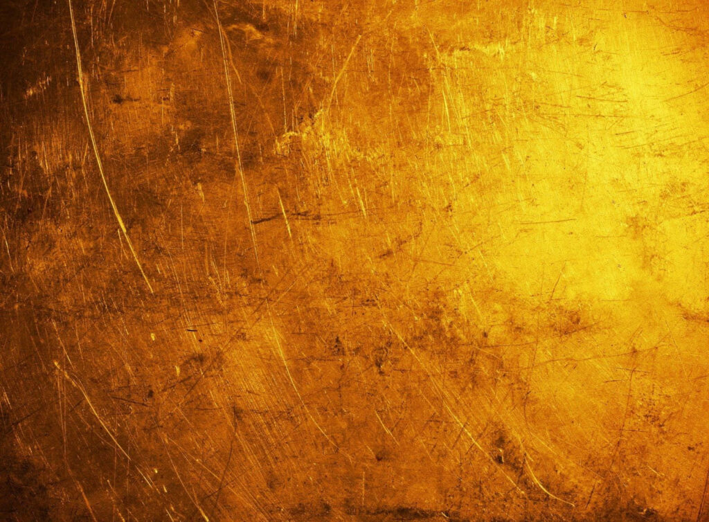 Vintage Old Gold Texture Wallpaper with Distressed Artistic Appeal