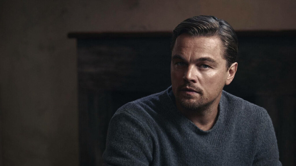 Stunning Leonardo DiCaprio Wallpaper: Intense Gaze & Timeless Style