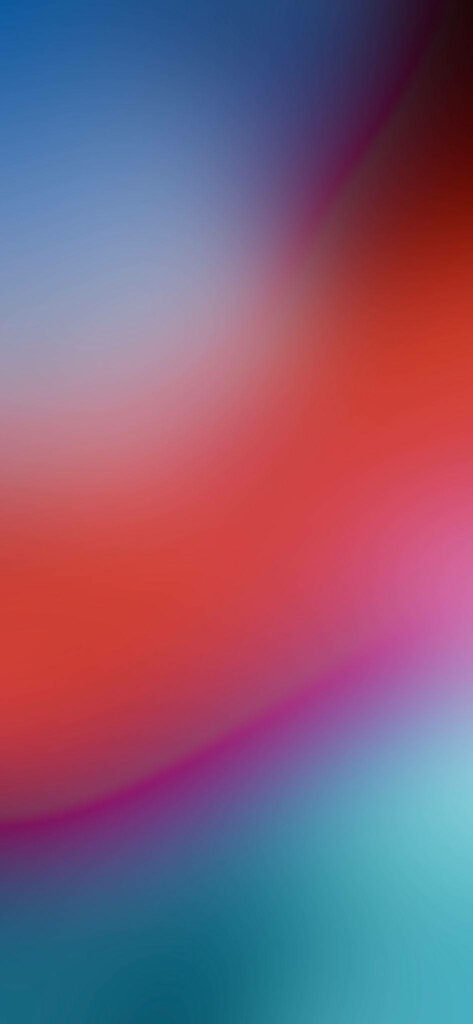 Soothing Gradient Wallpaper: White, Orange, Blue & Pink Aesthetic