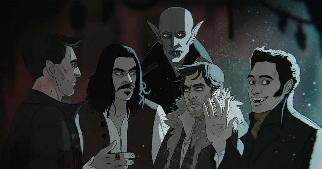Quirky Vampire Animated Wallpaper from What We Do In The Shadows