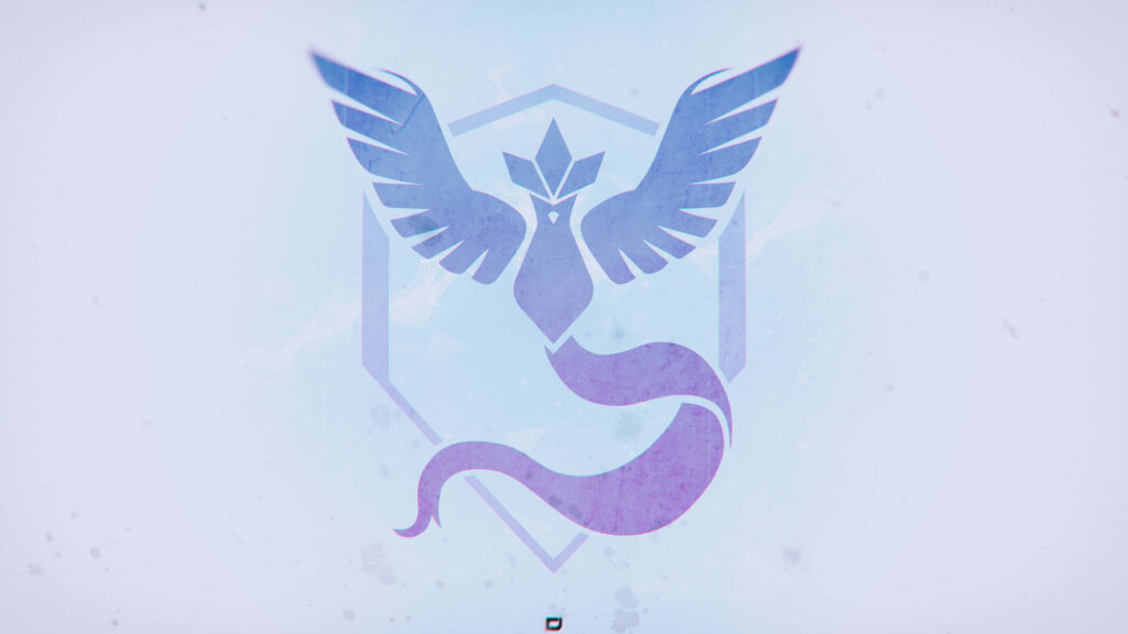 Stunning Articuno Wallpaper: Minimalist 3D Design for Pokémon Go Fans