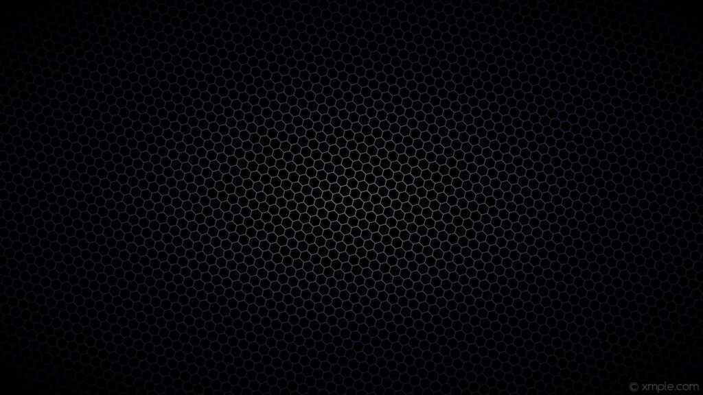 Modern Black Gradient Hexagonal Wallpaper Background for Devices
