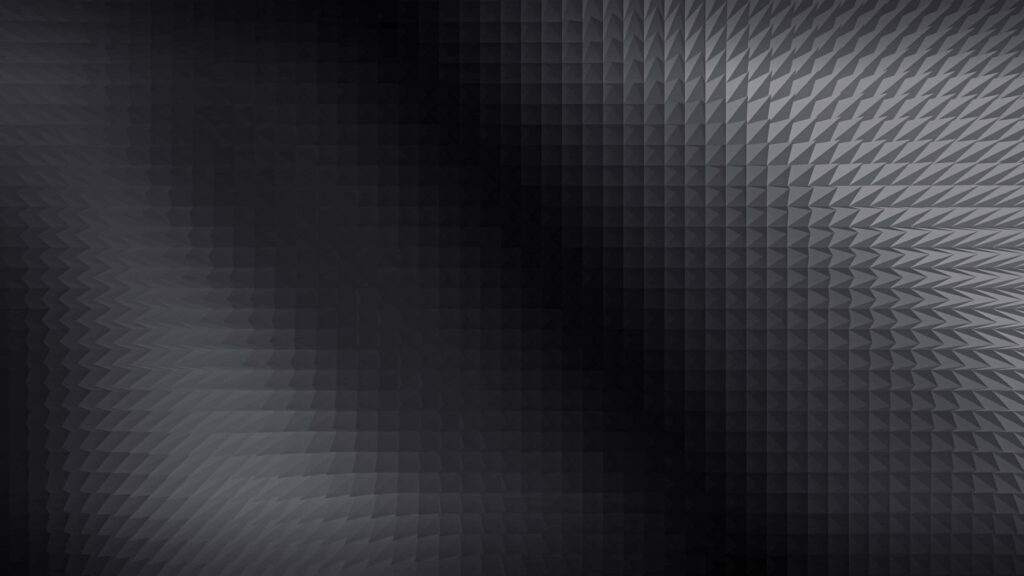 Stylish Black Gradient Wallpaper with Geometric Triangular Patterns