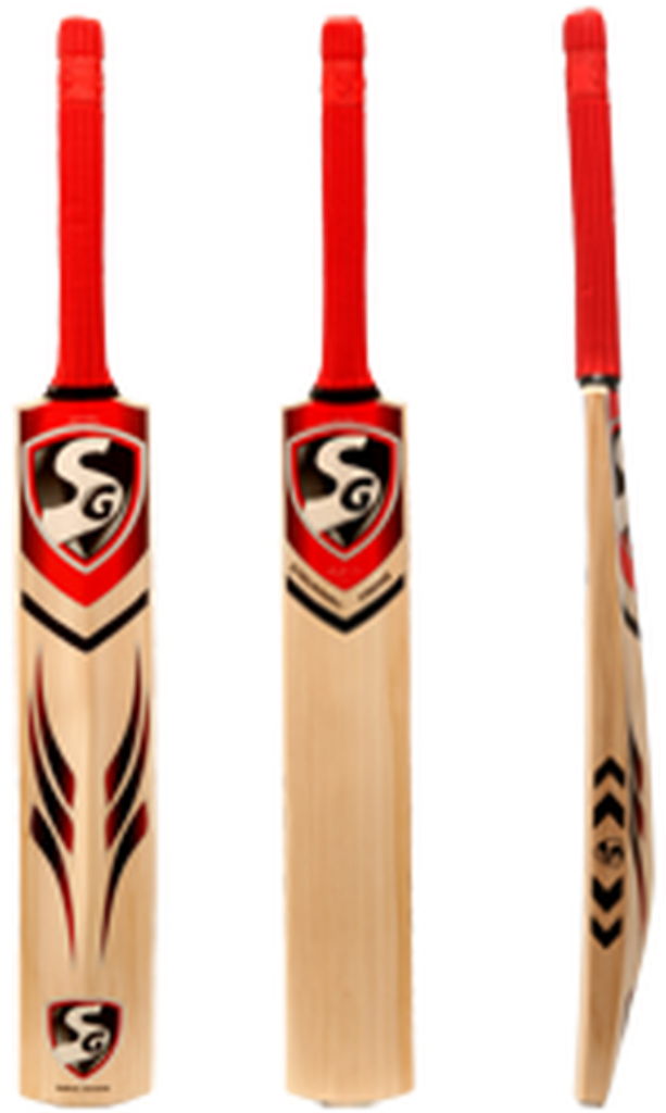 Stylish Cricket Bat Wallpaper: Unique Angles & Red Handles