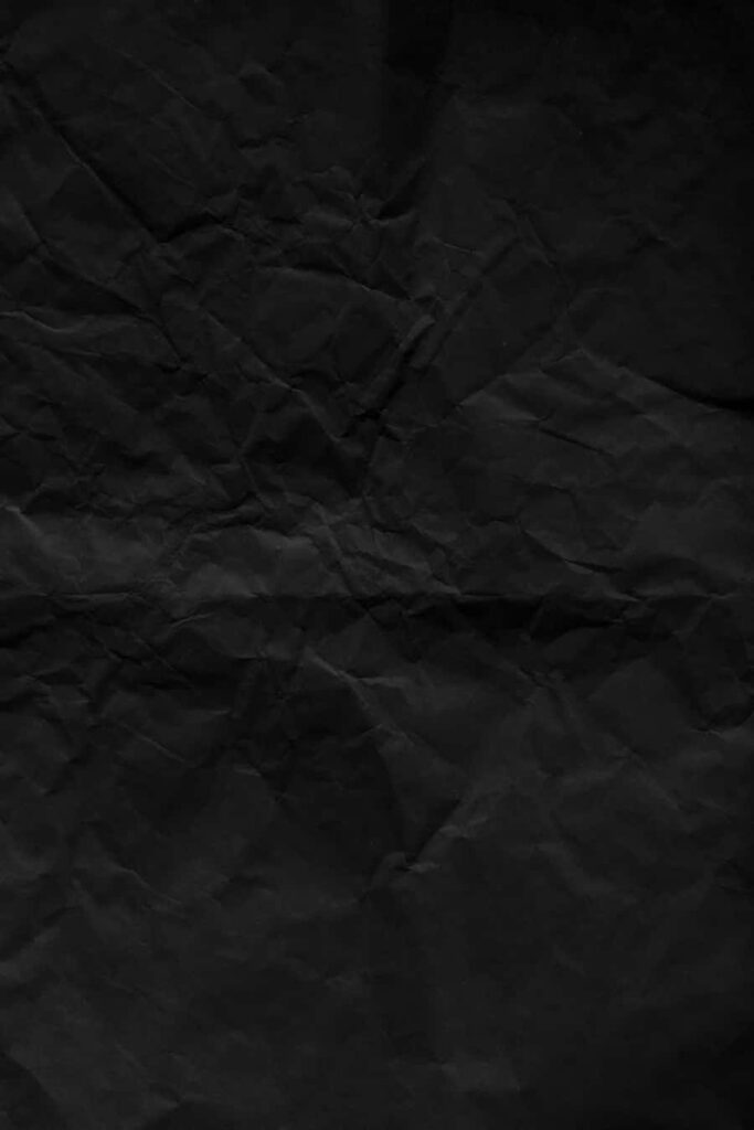 Crumpled Black Paper Texture - Stylish Depth for Wallpaper Backgrounds