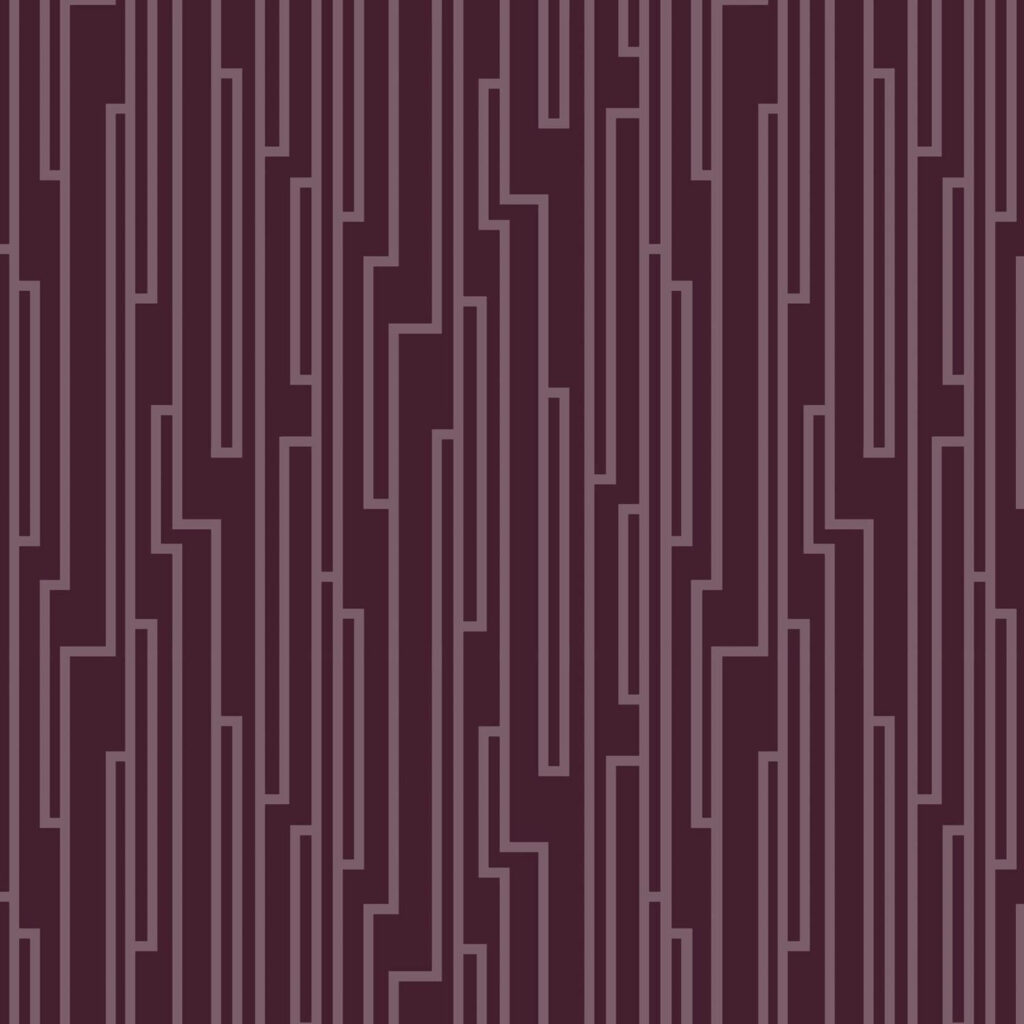 Modern Maroon Wallpaper: Stylish Seamless Line Pattern Background