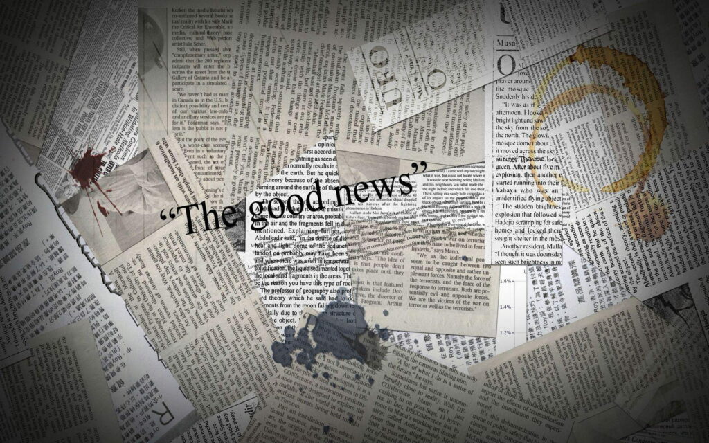 Contemporary Elegance: Captivating HD Newspaper Wallpaper Enhancing Modern Interior Design