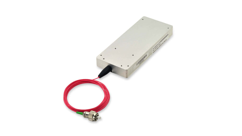 Stylish Metallic Device with Red Cable - Precision Wallpaper Background