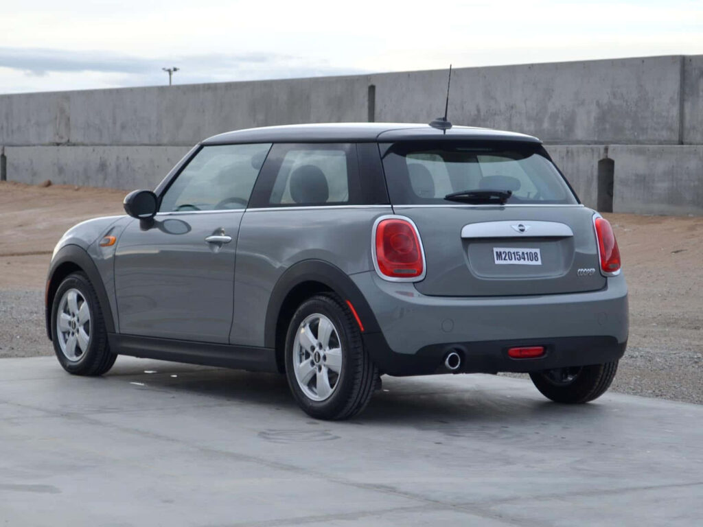 Stylish Mini Cooper Hardtop 2 Door: A Minimalist Car Wallpaper