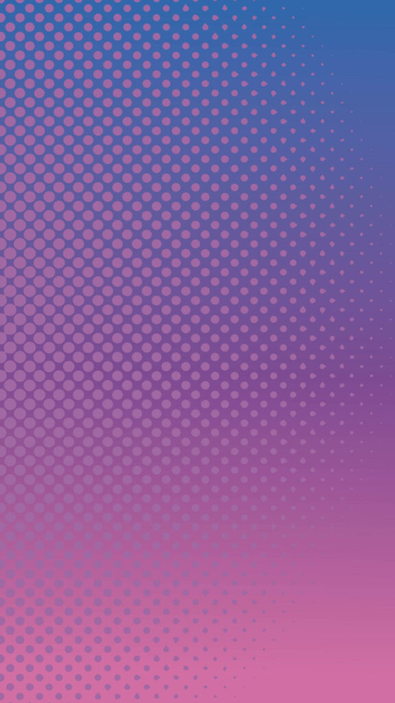 Stylish Pink to Blue Gradient Phone Wallpaper with Geometric Dots