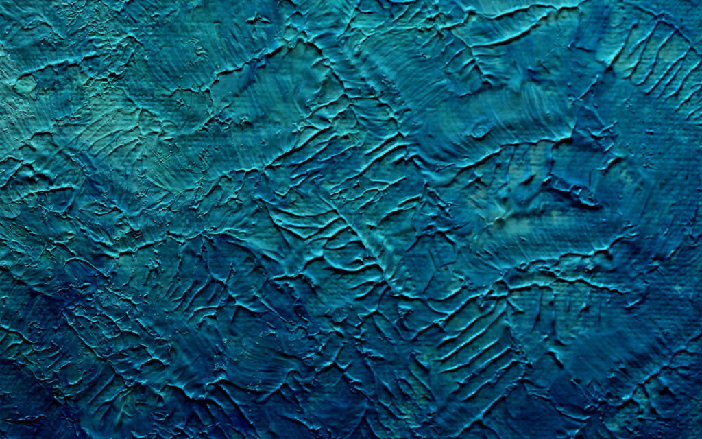 Stylish Textured Blue Paint iPad Pro Wallpaper - Modern Artistic Design