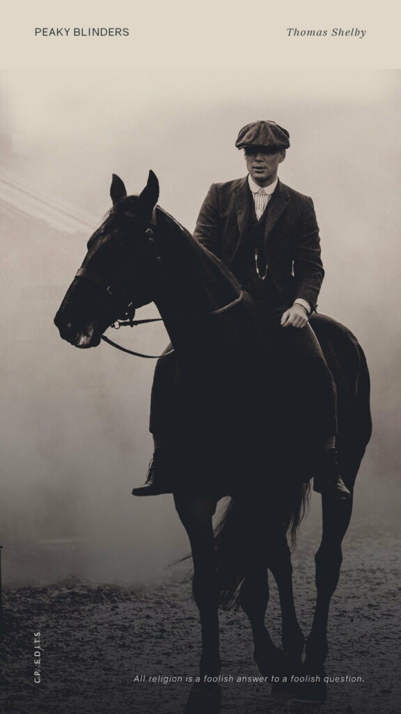 Thomas Shelby: The Fierce Leader of the Blinders Wallpaper