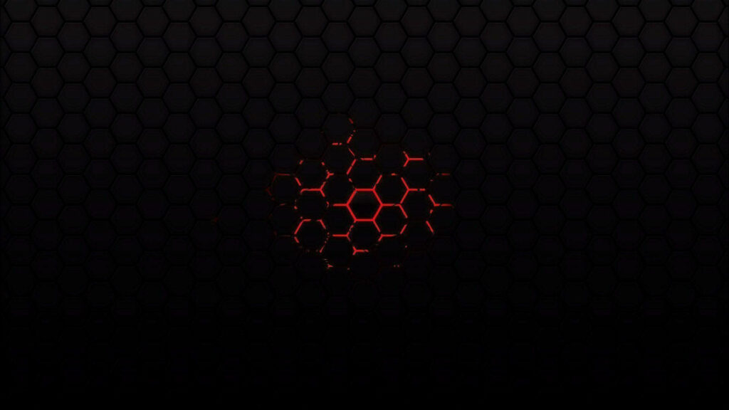 Dynamic Hexagonal Delight: A Striking Backdrop to Amplify Your Graphic Designs Wallpaper