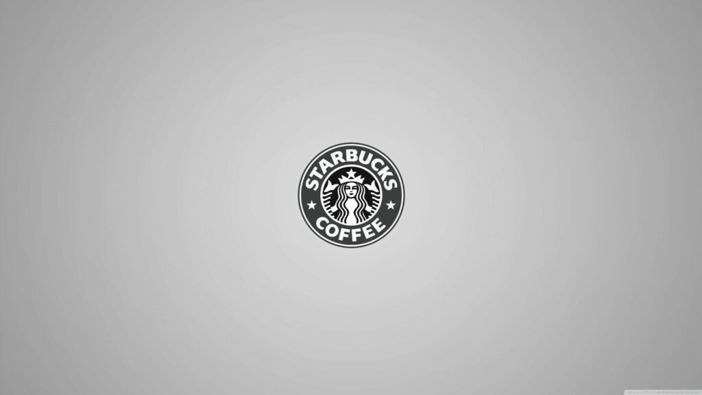 Simplistic Starbucks Elegance: Embracing Ultra Minimalism in QHD Coffee Wallpaper