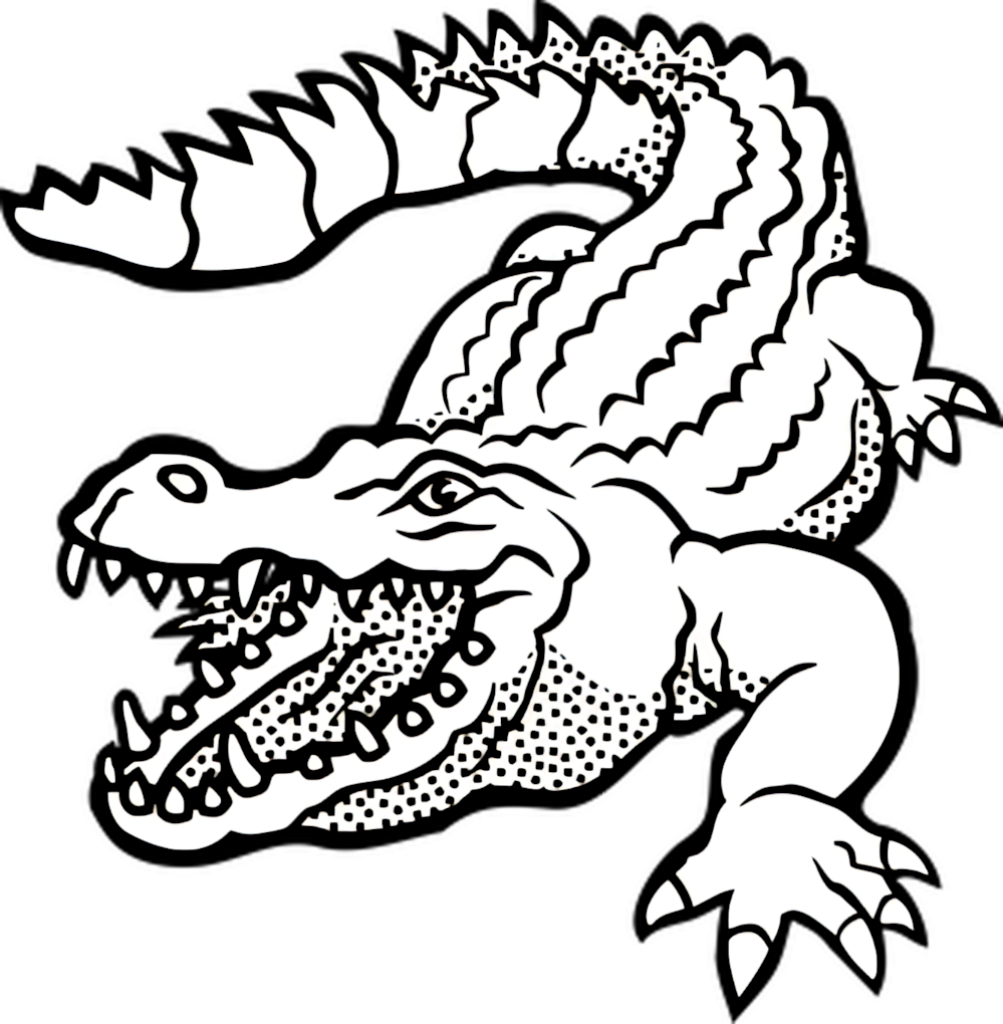 Bold Black and White Crocodile Wallpaper with Striking Scale Design