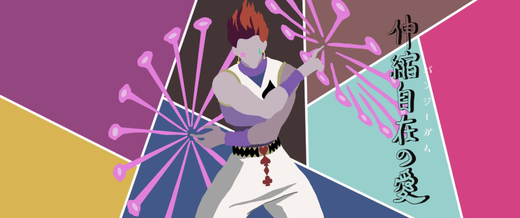 Dynamic Hunter x Hunter Character Minimalist Wallpaper Background