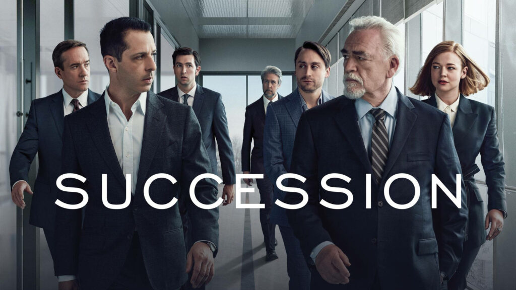 Succession Roy Family Wallpaper: Intense Corporate Dynamics