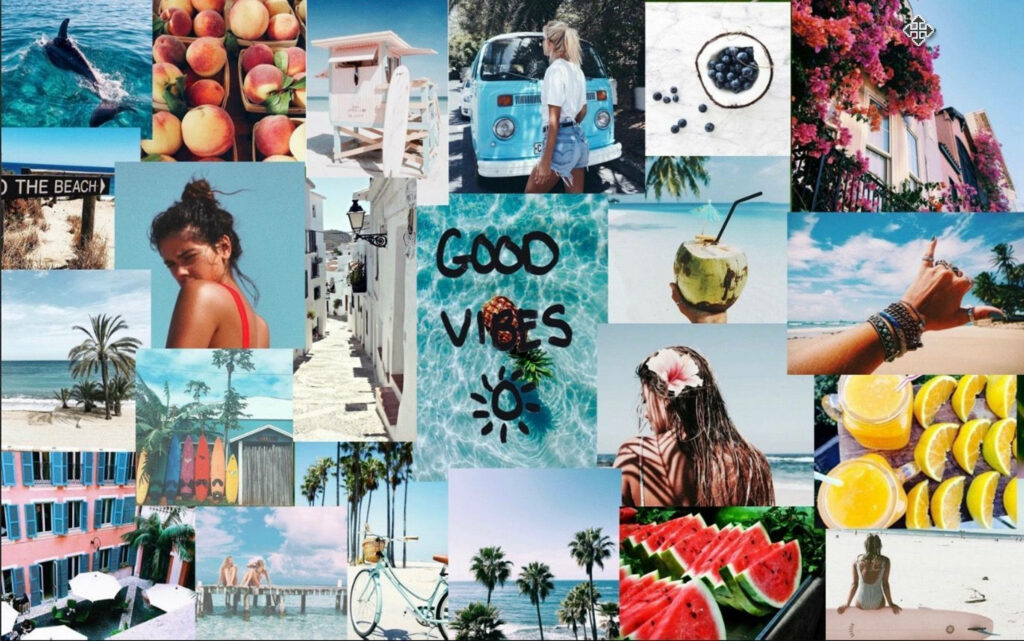 Aesthetic VSCO Collage Wallpaper