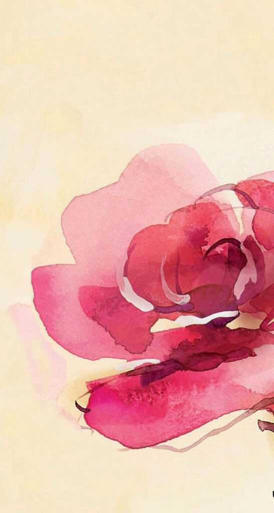 Sunflower Splendor: The Exquisite Watercolor on an iPhone Wallpaper