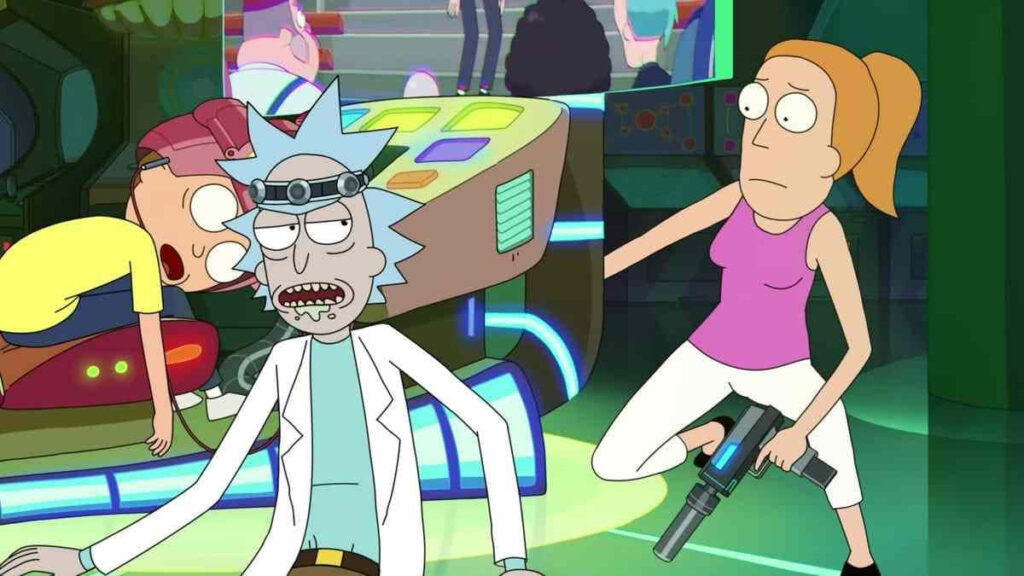 Sunny Smiles: Embracing Adventure with Summer Smith from Rick and Morty! Wallpaper