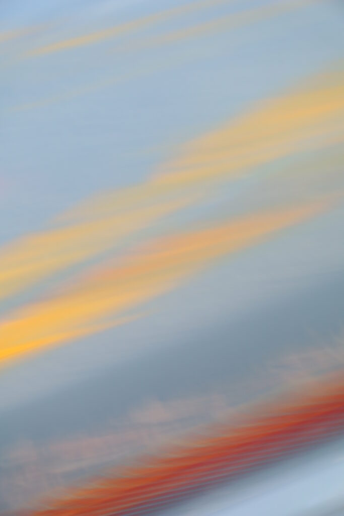 Surreal Abstract Clouds: Dreamy Sunset Wallpaper Background 4096x6144