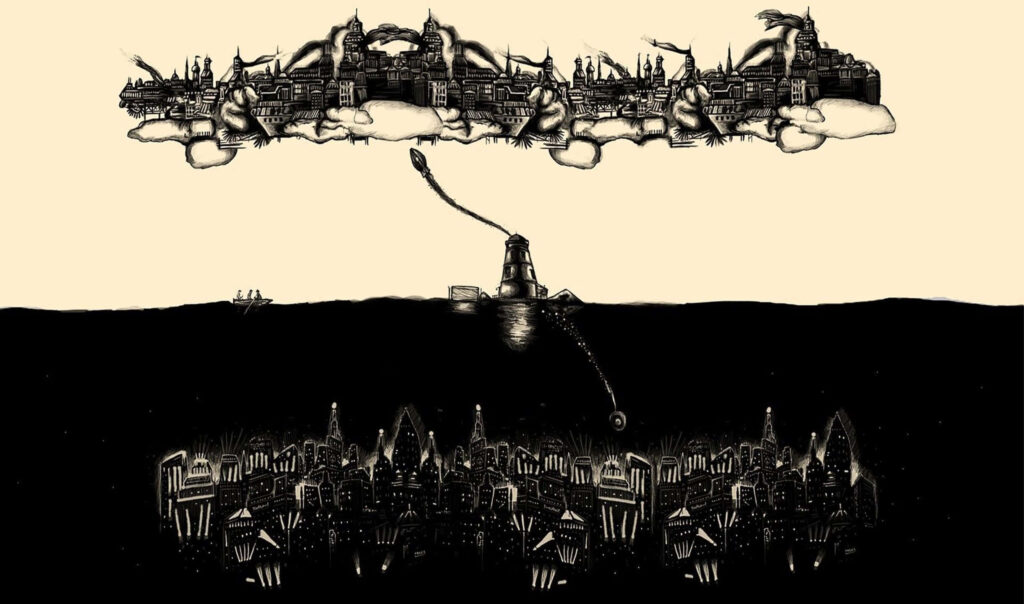 Surreal Wallpaper: Floating & Submerged Cities Inspired by Bioshock Infinite
