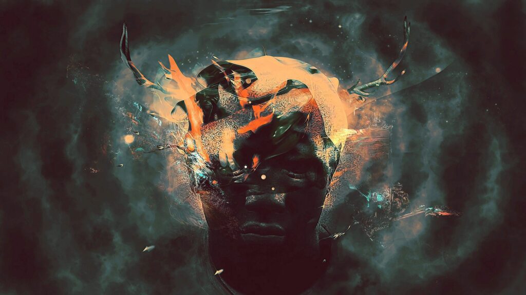 Surreal Dark Scene Wallpaper for 2560x1440 Resolution Screens