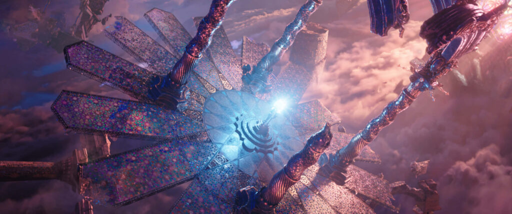 Surreal Kaleidoscopic Wallpaper: A Cosmic Journey Through the Multiverse
